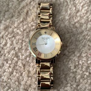 Gold Kate Spade watch